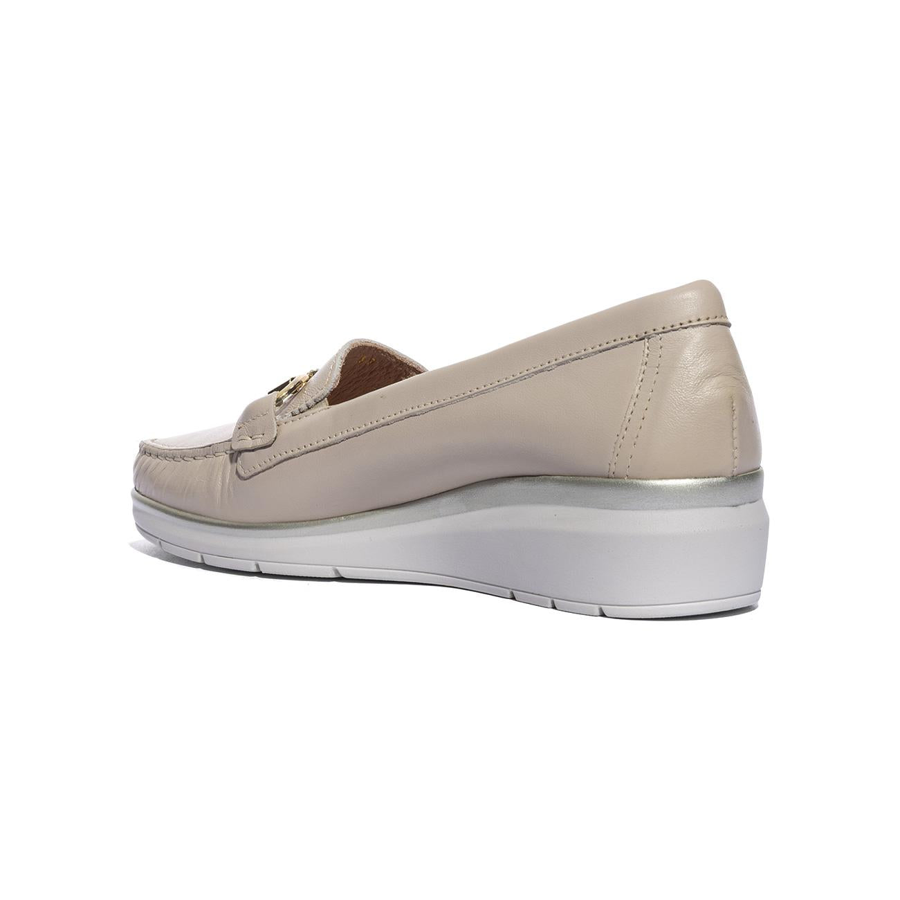 VALLEVERDE 11056 VITELLO PERLA Mocassini Donna 