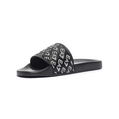 ARMANI 7X000109 BLACK WHITE Ciabatte Uomo 