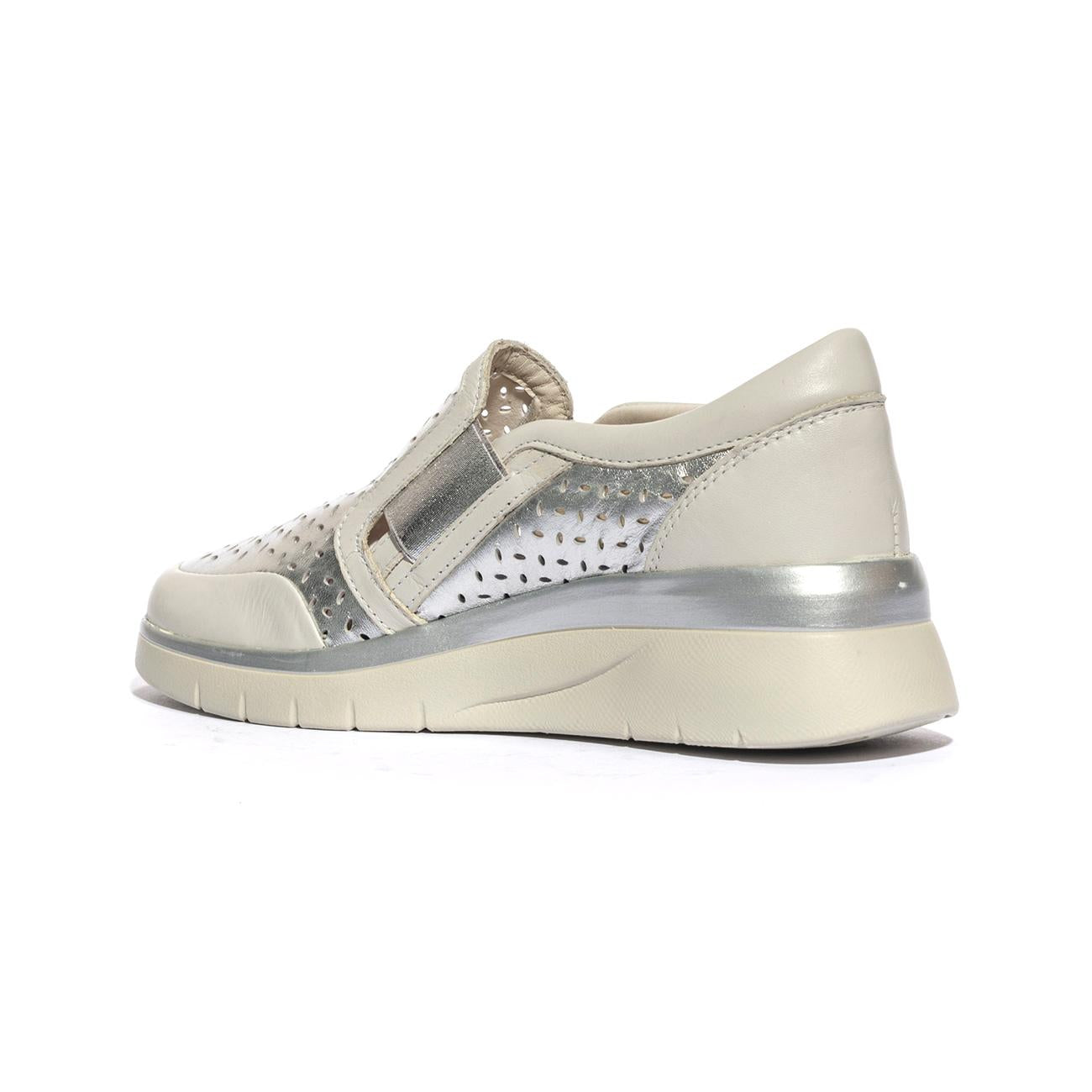 VALLEVERDE 36350 ARGENTO Slip-on Donna 