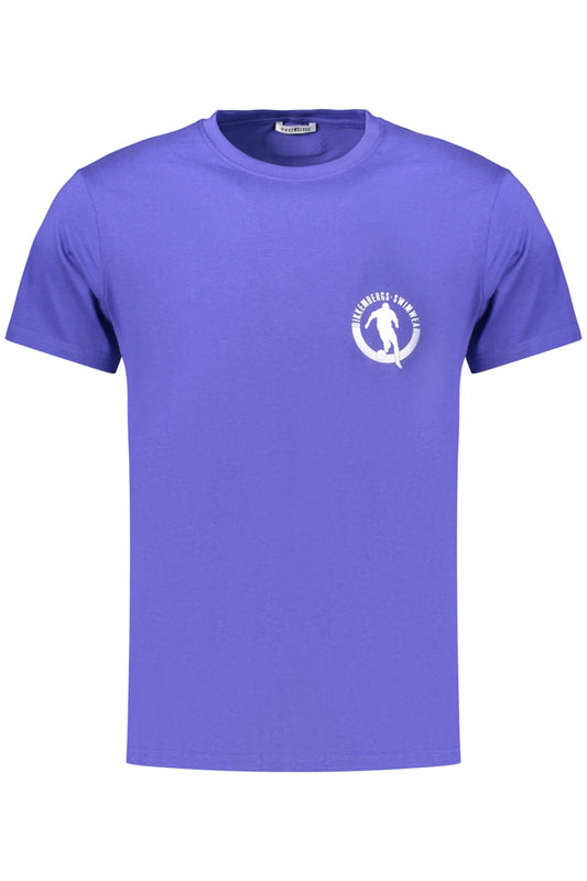 BIKKEMBERGS BKK3MTS02_BLCLEMAT Blu T-Shirt Uomo 