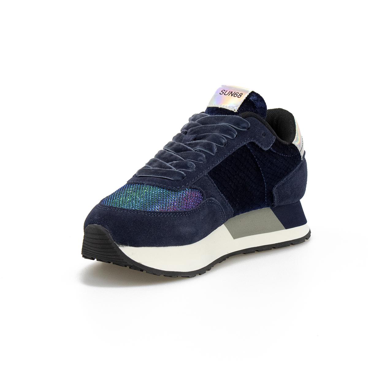 SUN 68 Z40216 NAVY Sneakers Donna 