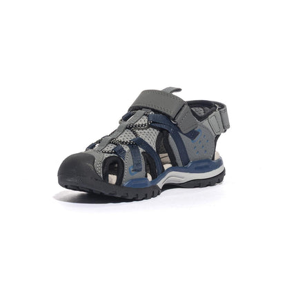 GEOX J920RB 0CE14 DKGREY NAVY C0739 Sandali Bambino 