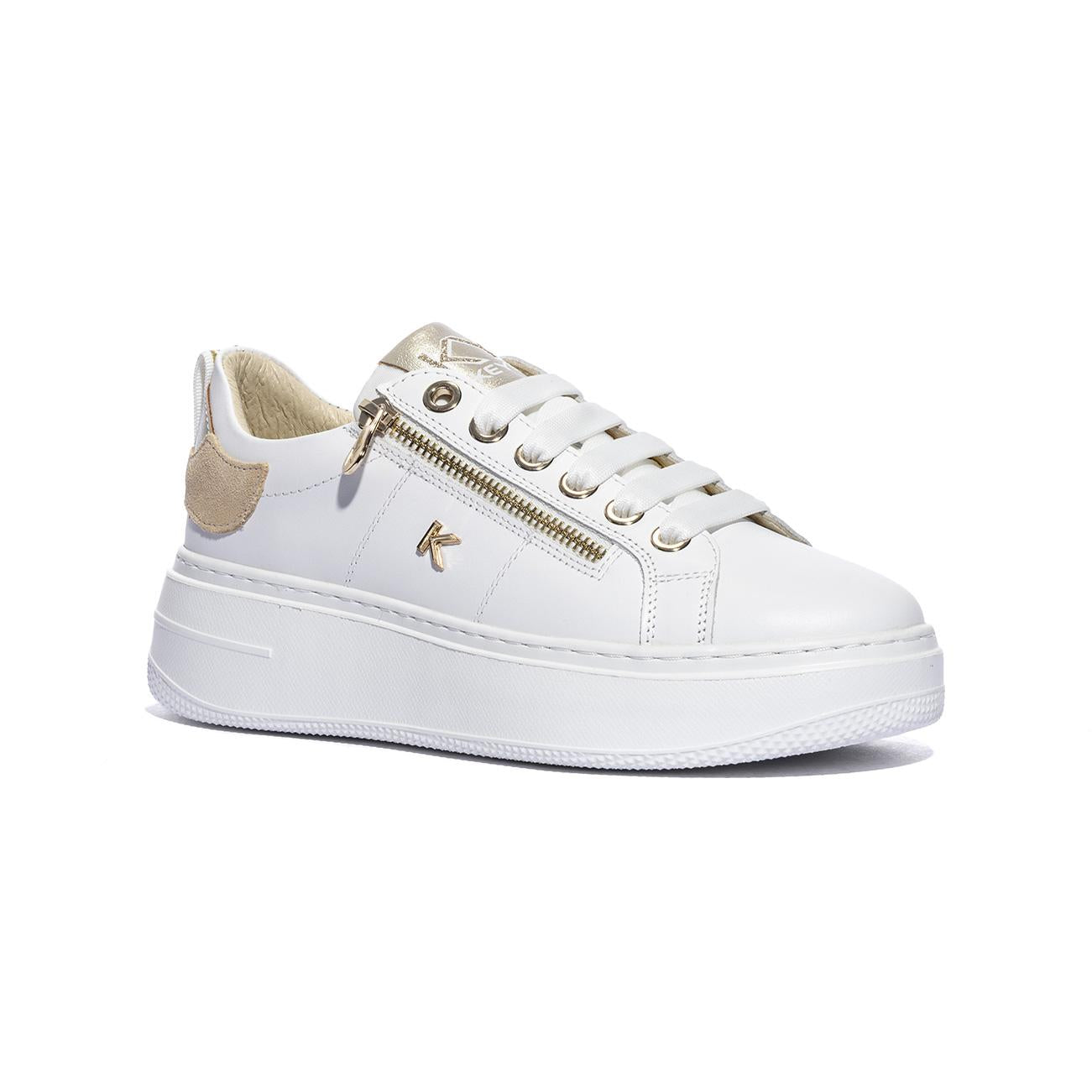 KEYS K11850 WHITE PLATINOWHITE PLATINO Sneakers Donna 