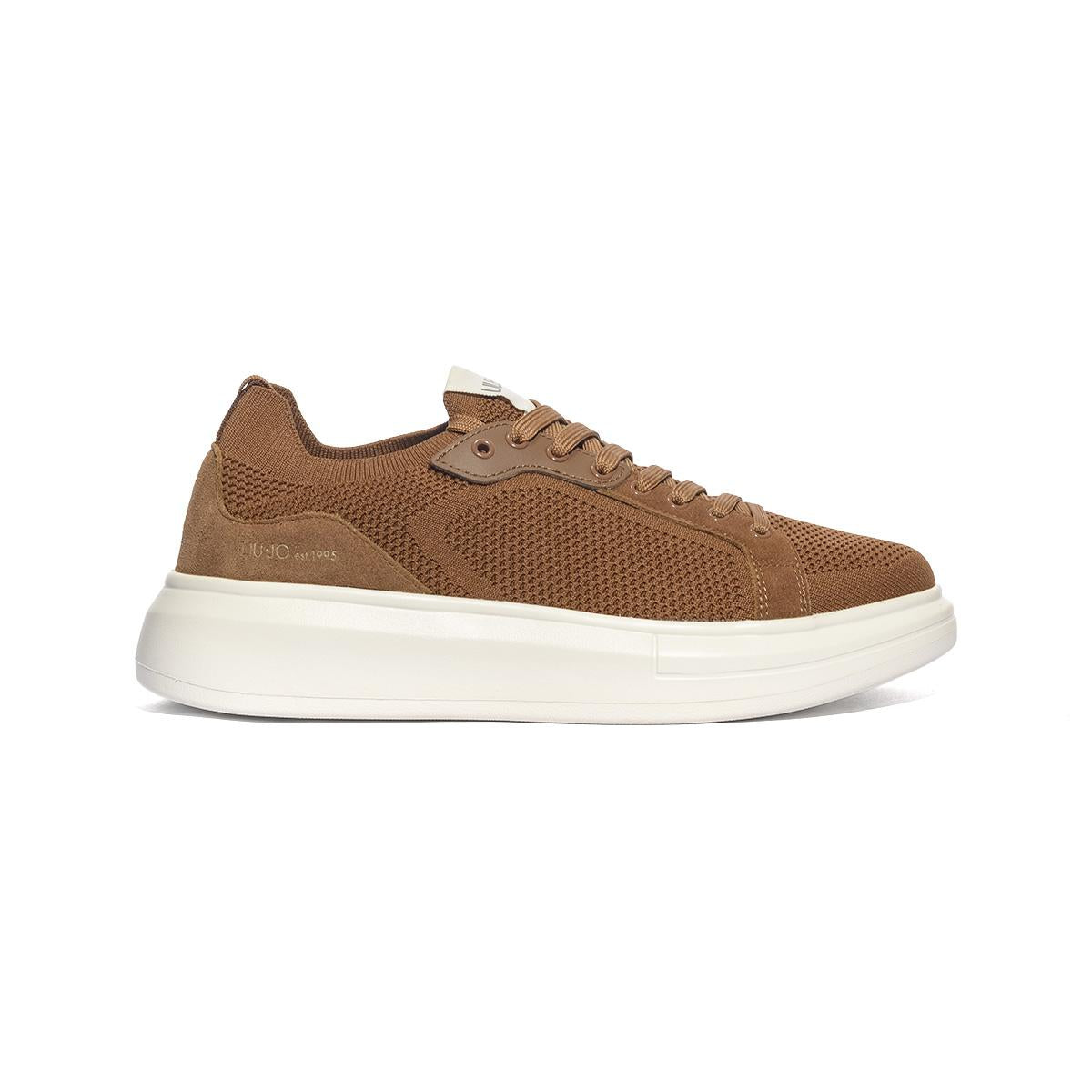 LIUJO 7B6011TX145S1815 SUEDE CHOCOLATE Sneakers Uomo 
