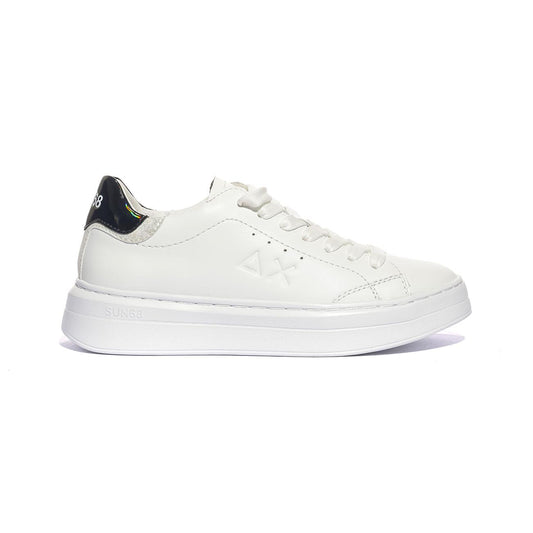SUN 68 Z34226 BIANCO NERO Sneakers Donna 