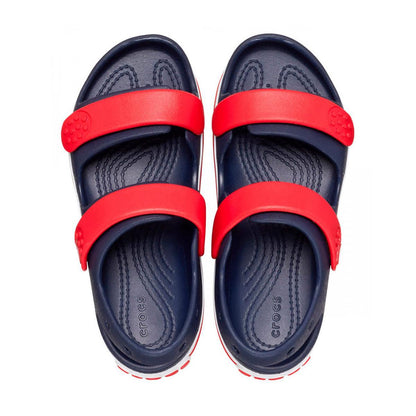 CROCS CR.209424 NAVY VARSITY RED SANDALO Unisex Bambini 