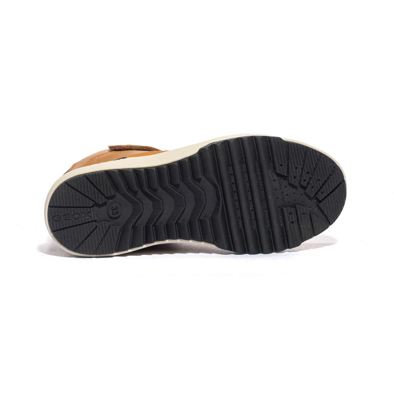 GEOX J16FMA 0ME32 DK YELLOW BLACK      C2G9B Stivaletti Bambino 