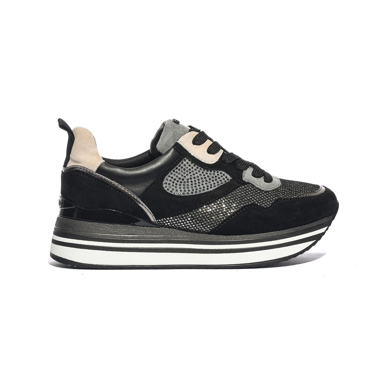 IN BLU INBLIN001314 NERO Sneakers Donna 