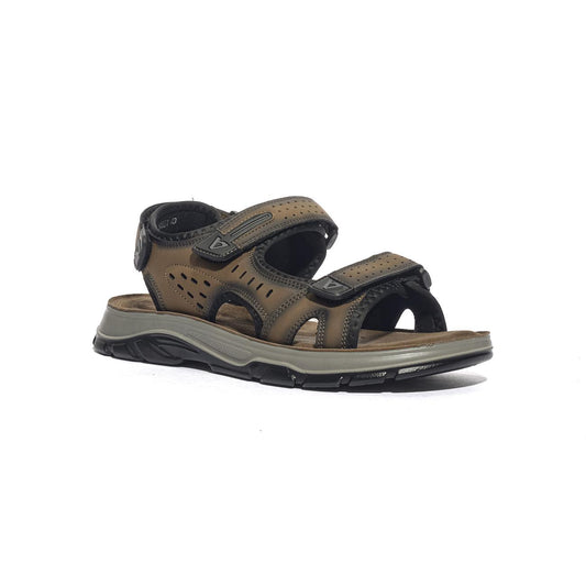 VALLEVERDE 54831 BROWN Sandali Uomo 