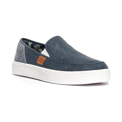 HEY DUDE HD40178-410 Linen Navy Slip-on Uomo 