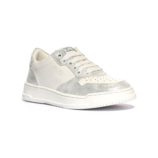 4US 42731 SILVER Sneakers Bambina 