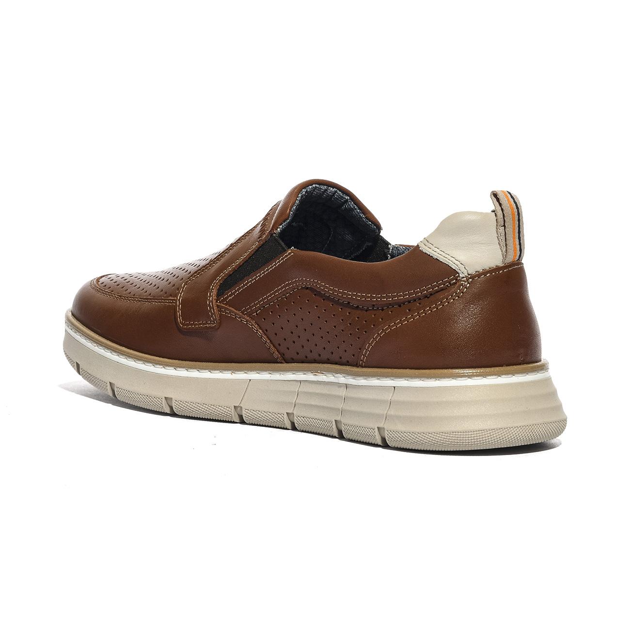 ZEN 011012 CUOIO Slip-on Uomo 