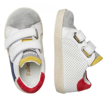 FALCOTTO 0012016752-19-1B29 WHITE-RED PLUS Sneakers Bambino 