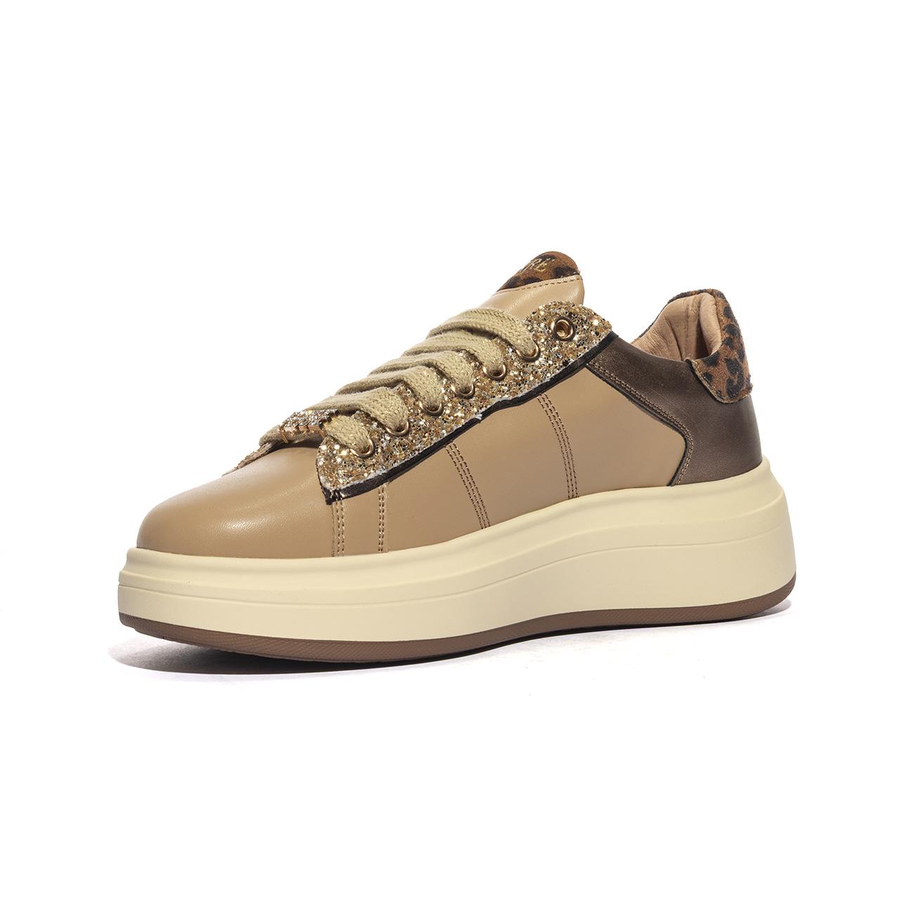 FERRE' F420 NOCCIOLA BRONZO Sneakers Donna 