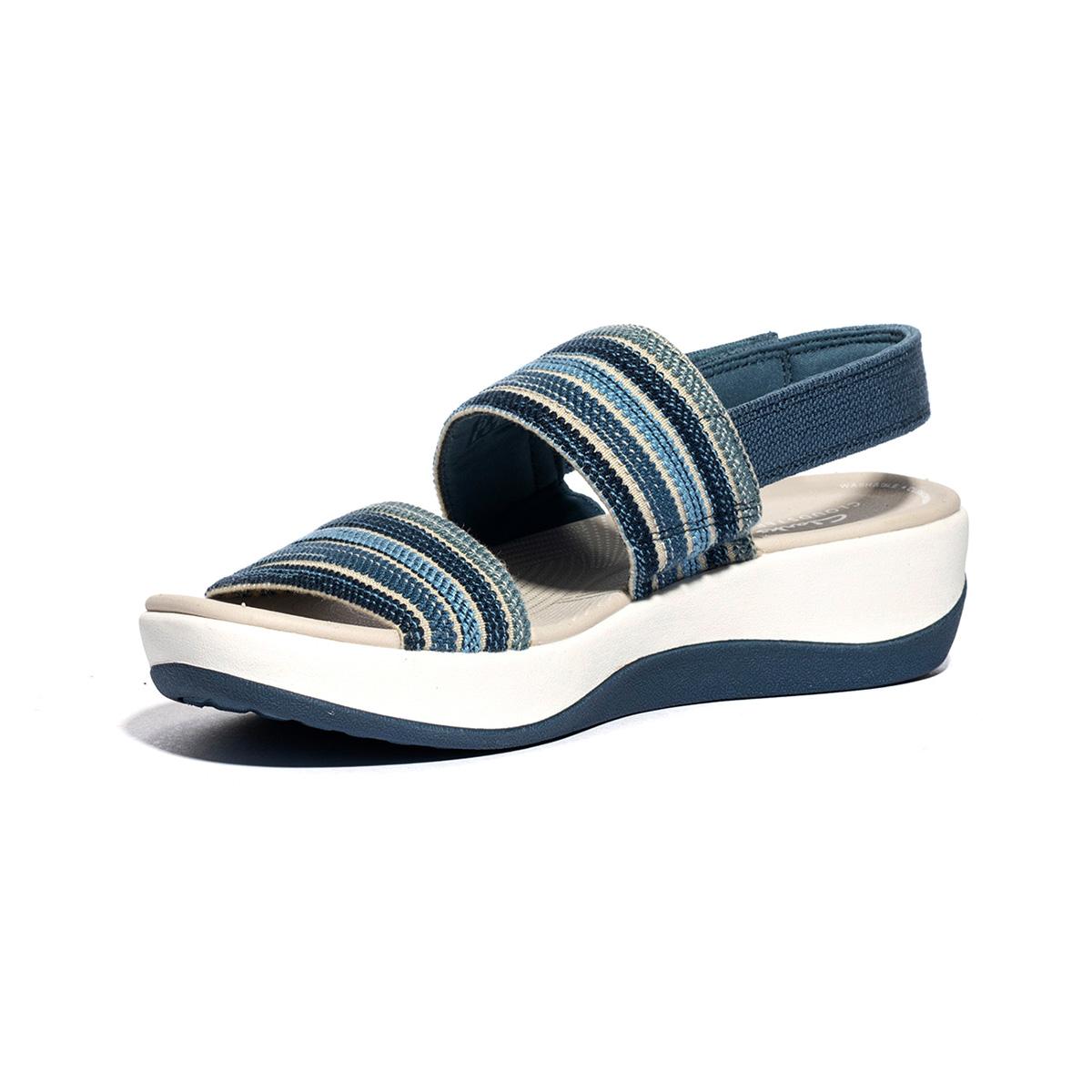 CLARKS 177186 BLUE COMBI Sandali Donna 