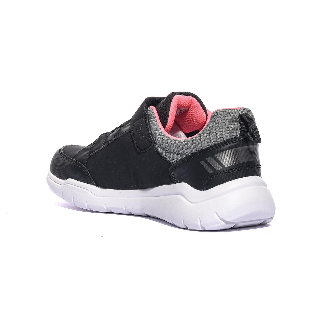 LOTTO 2214768XY All black Pink Sneakers Bambina 