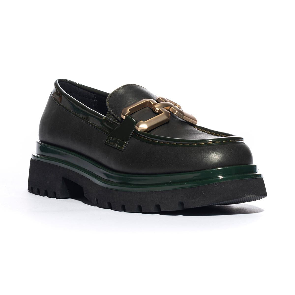 KEYS K8550 VERDE Mocassini Donna 
