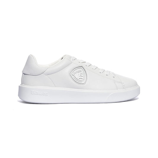 BLAUER S6BUCK07 LEA WHITE Sneakers Uomo 
