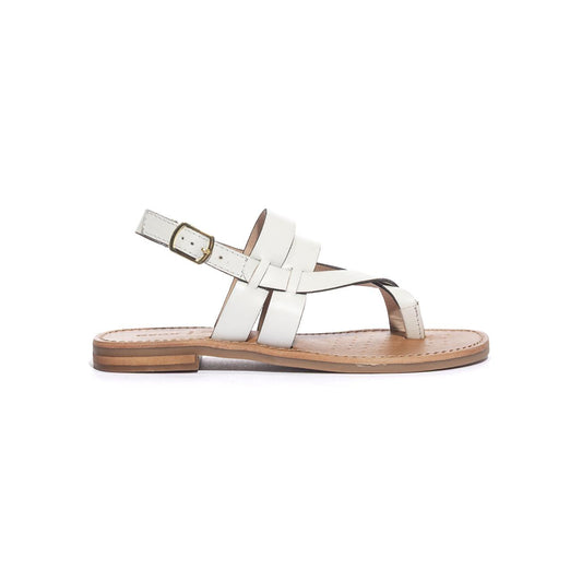 GEOX D55YGA WHITE C1000 Sandali Donna 