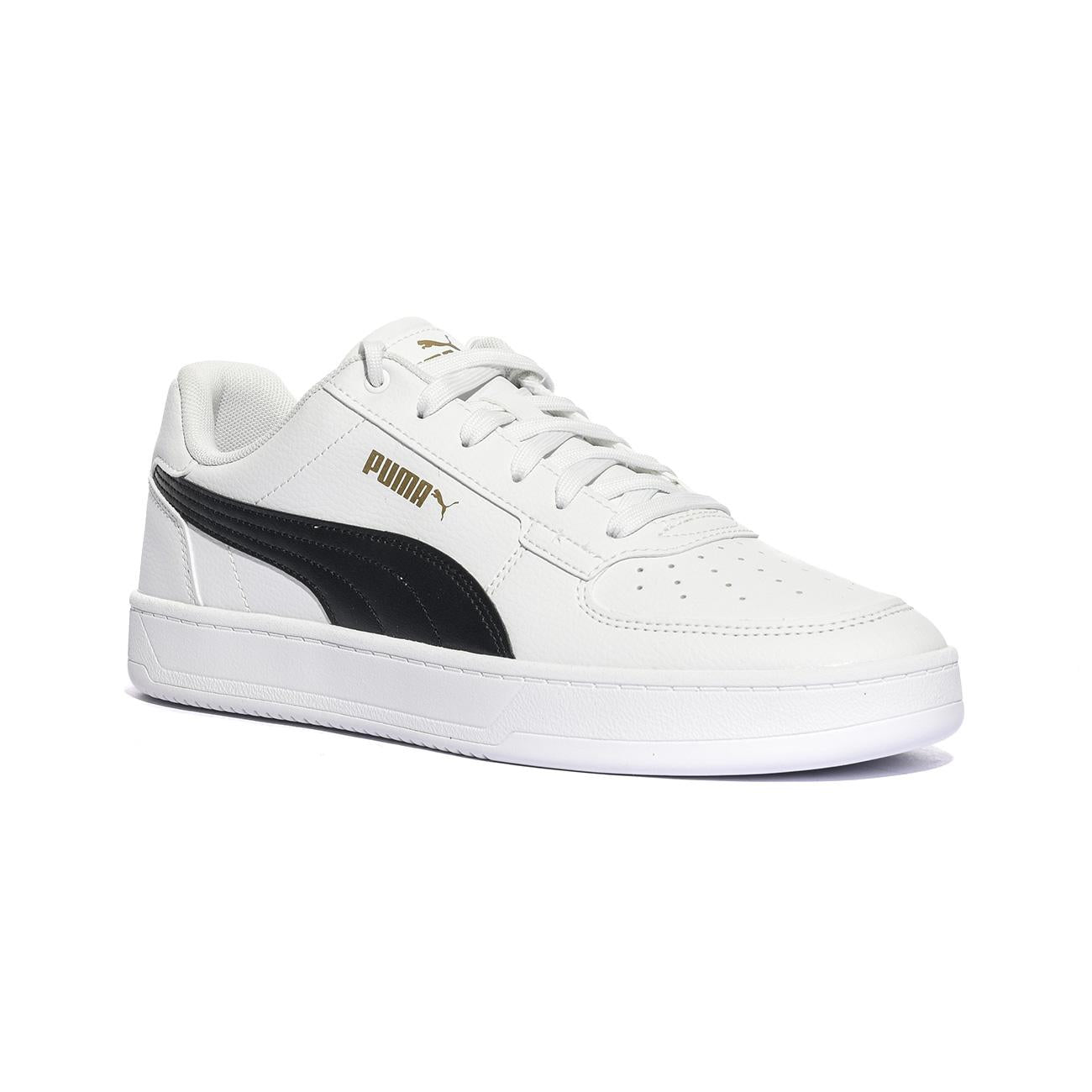PUMA 392290-03 WHITE BLACK GOLD Sneakers Uomo 