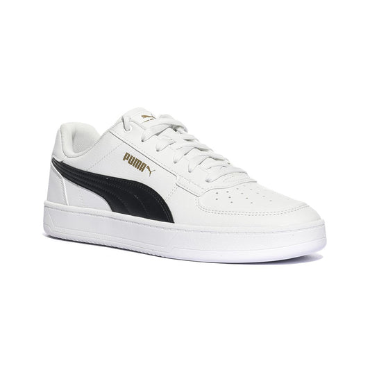 PUMA 392290-03 WHITE BLACK GOLD Sneakers Uomo 