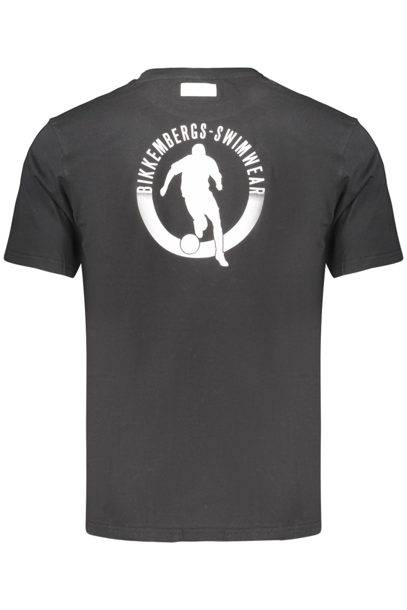 BIKKEMBERGS BKK2MTS01_NEBLACK Nero T-Shirt Uomo 