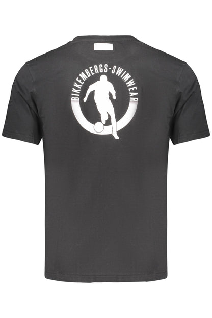 BIKKEMBERGS BKK2MTS01_NEBLACK Nero T-Shirt Uomo 