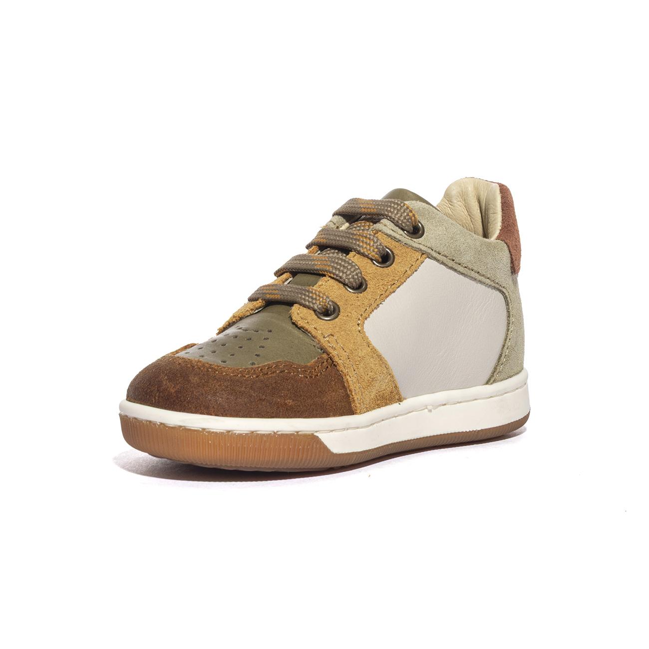 Sneakers Falcotto Abeia Marroni Verdi 0012015852.26.2D32CUOIO MILK STONE FALCOTTO