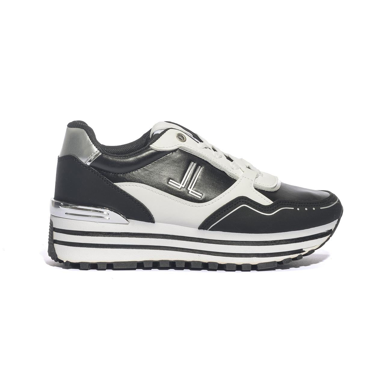 LANCETTI LANC48 GUN/BLACK C1223 Sneakers Donna 