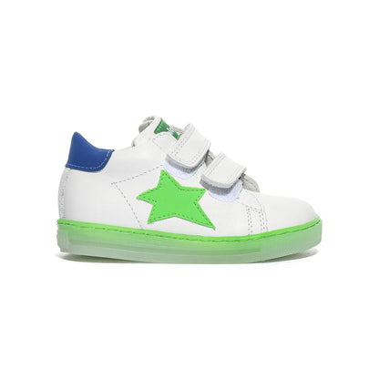 FALCOTTO 0012015350.95.1N18 WHITE GREEN Sneakers Bambino 