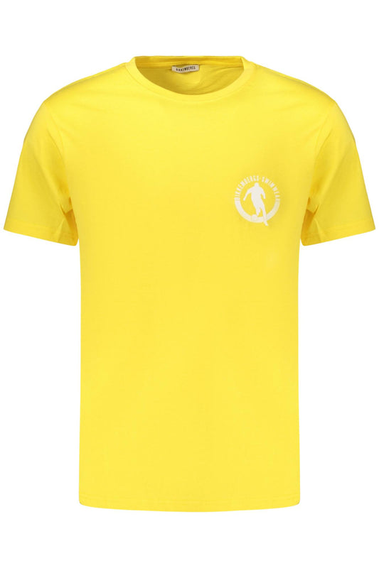 BIKKEMBERGS BKK3MTS02_GISUNTRU Giallo T-Shirt Uomo 