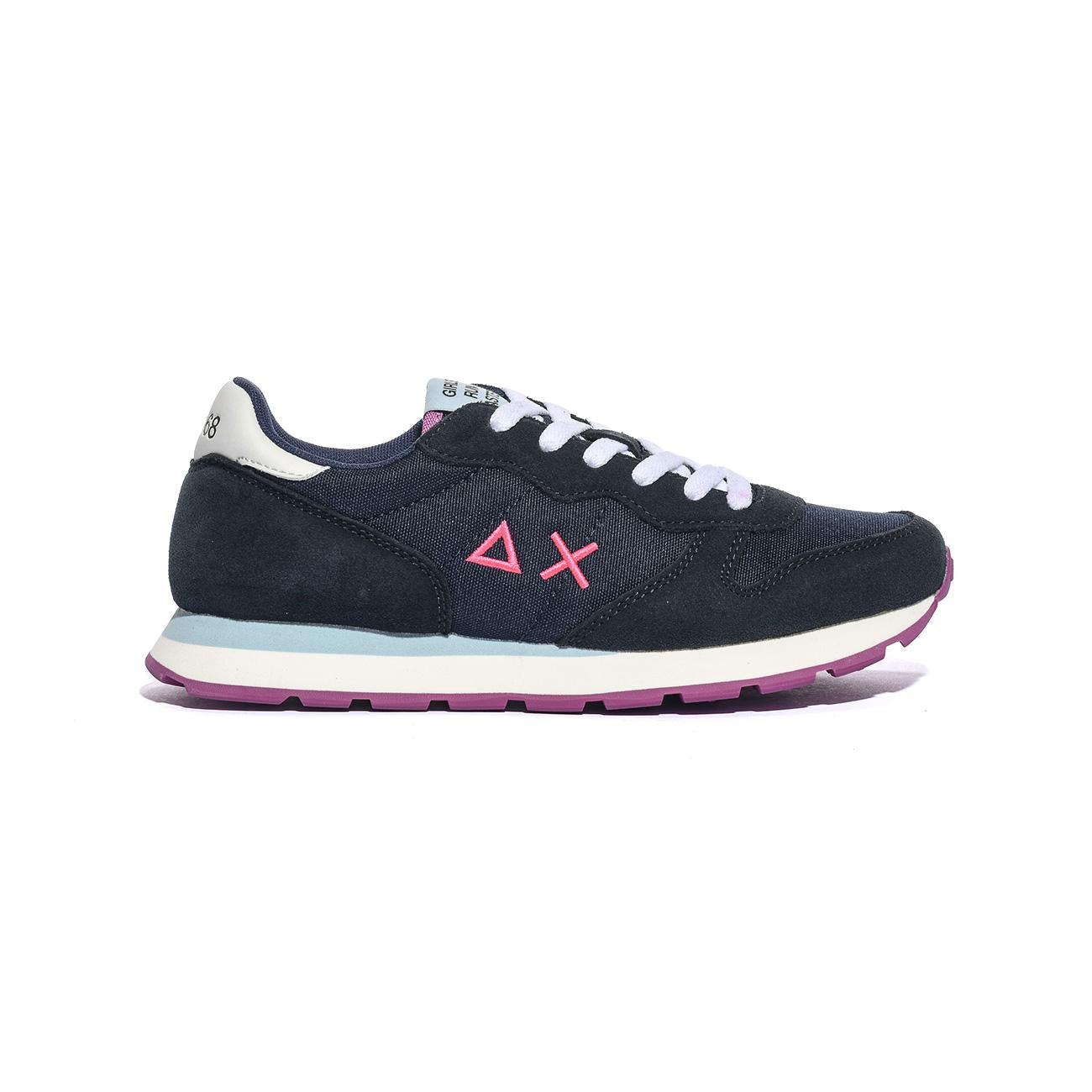 Sneakers Sun68 GIRL'S ALLY SOLID Blu Z45401TNAVY BLUE SUN 68