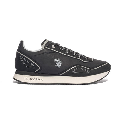 U.S. POLO ASSN. NOBIL012-BLK BLK BLACK Sneakers Uomo 
