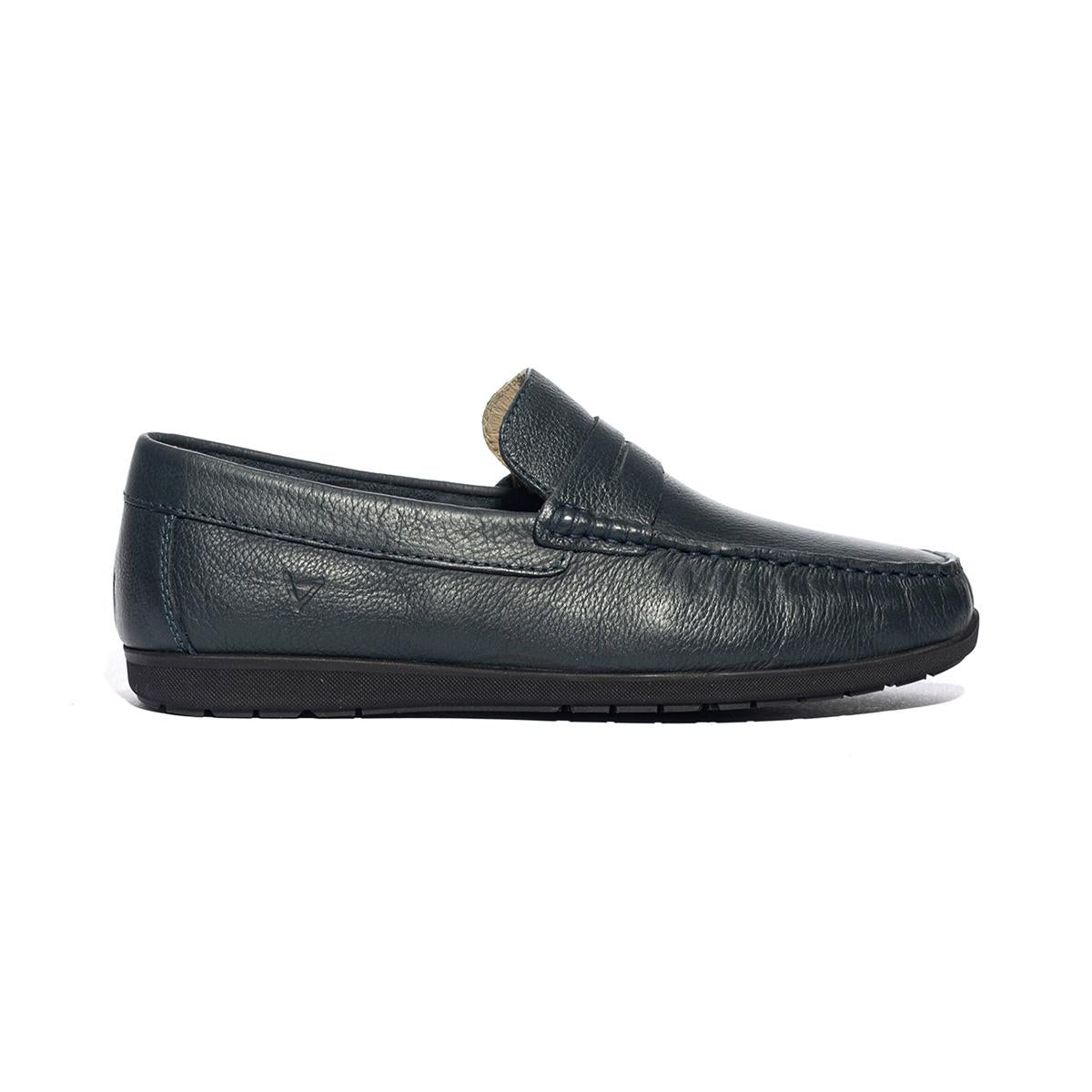 VALLEVERDE 36940 VITELLO BLU Mocassini Uomo 