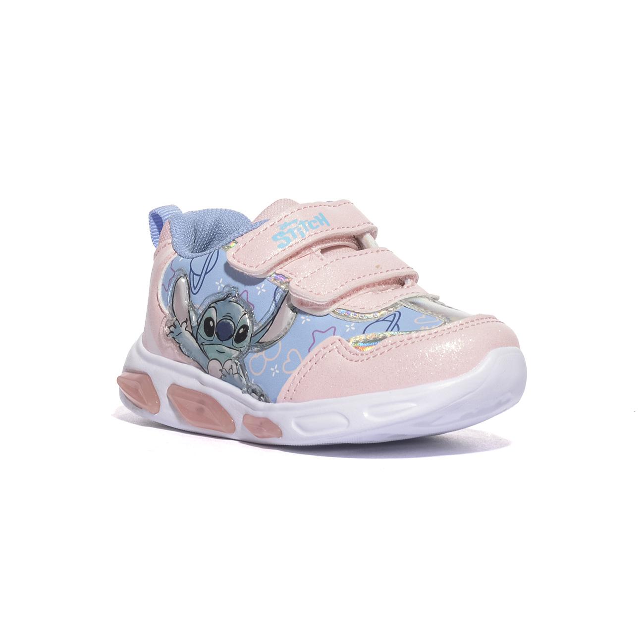 Sneakers Con Luci Walt Disney  D6020150 Rosa 