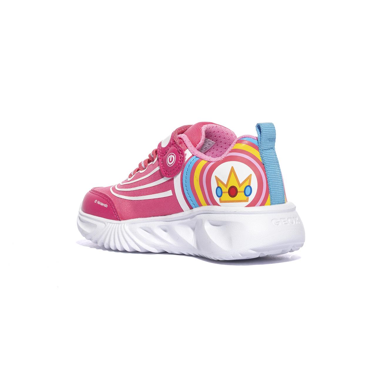 GEOX J55E9C FUXIA Sneakers Bambina 