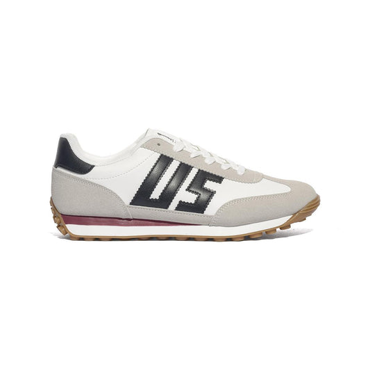 U.S. GOLF CLUB US4642 WHITE BLACK Sneakers Uomo 