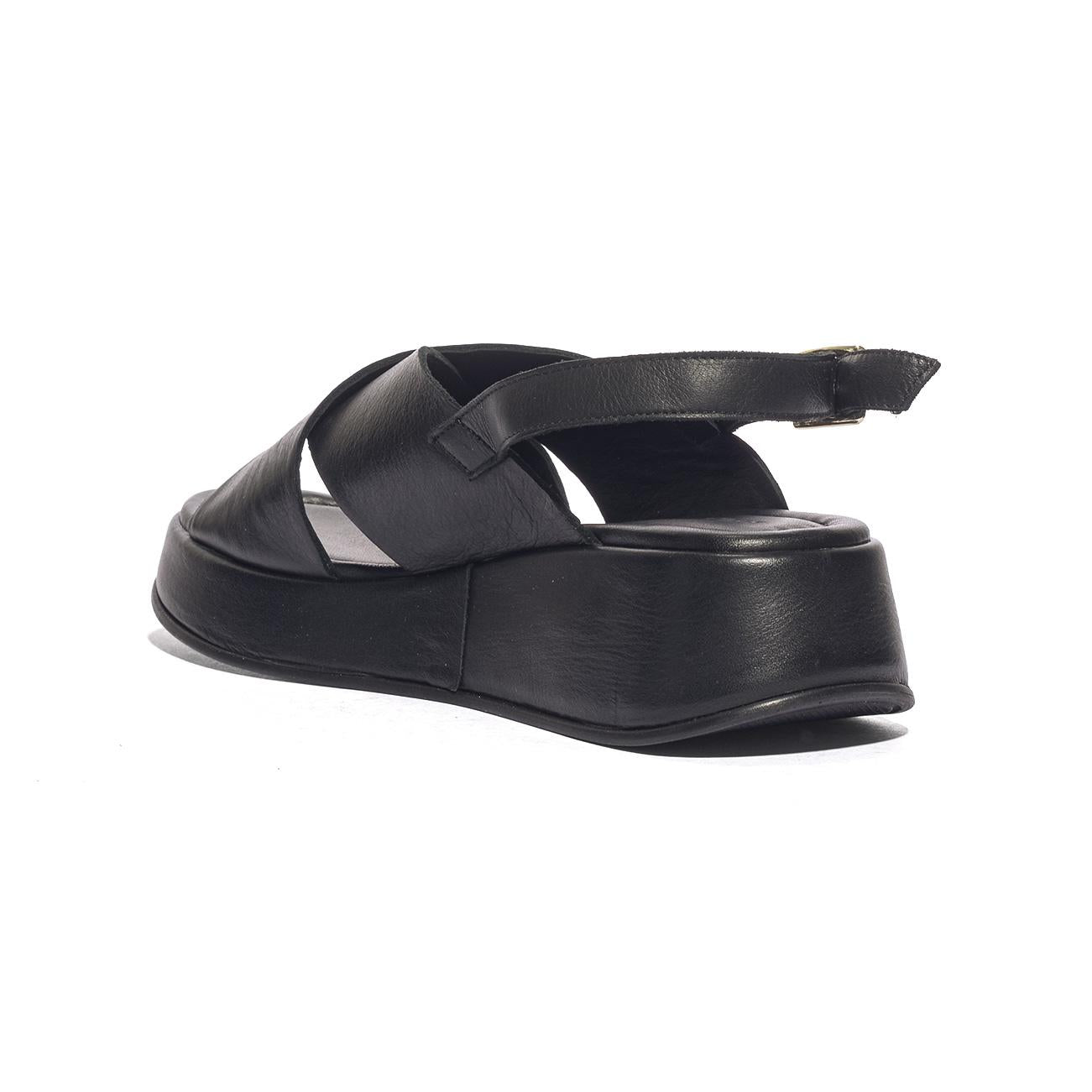 FRAU 04M4 NERO Sandali Donna 