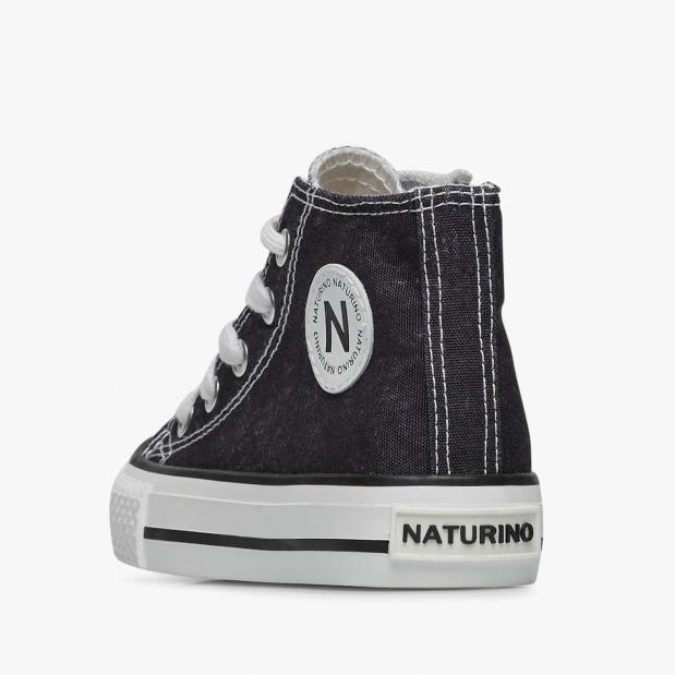 NATURINO 0012018270-01-0A01 BLACK Sneakers Bambino 