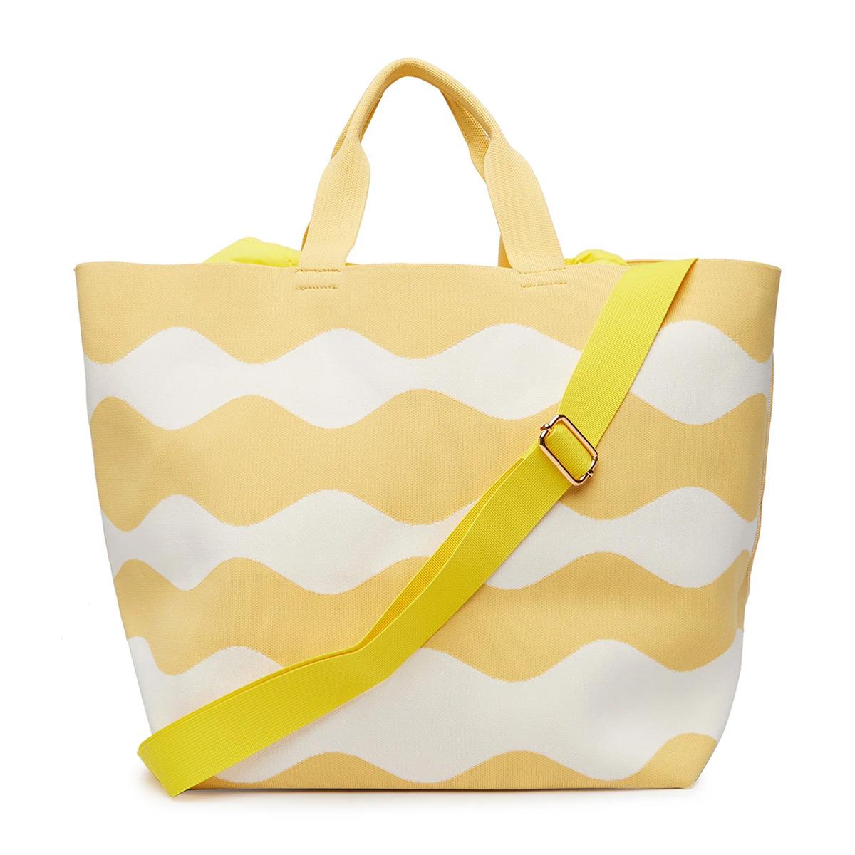 BLAUER S6BASKET01 KNI BEIGE/YELLOW Borse Unisex 