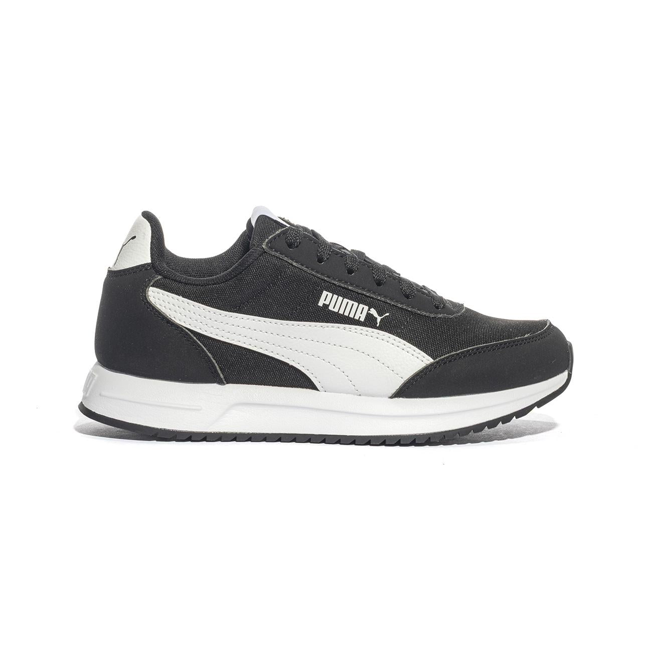 PUMA 400267-01 Black White Sneakers Donna 