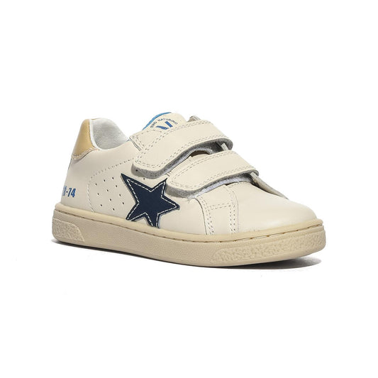 NATURINO 0012017499.09.1N45 MILK.NAVY.SAND Sneakers Bambino 