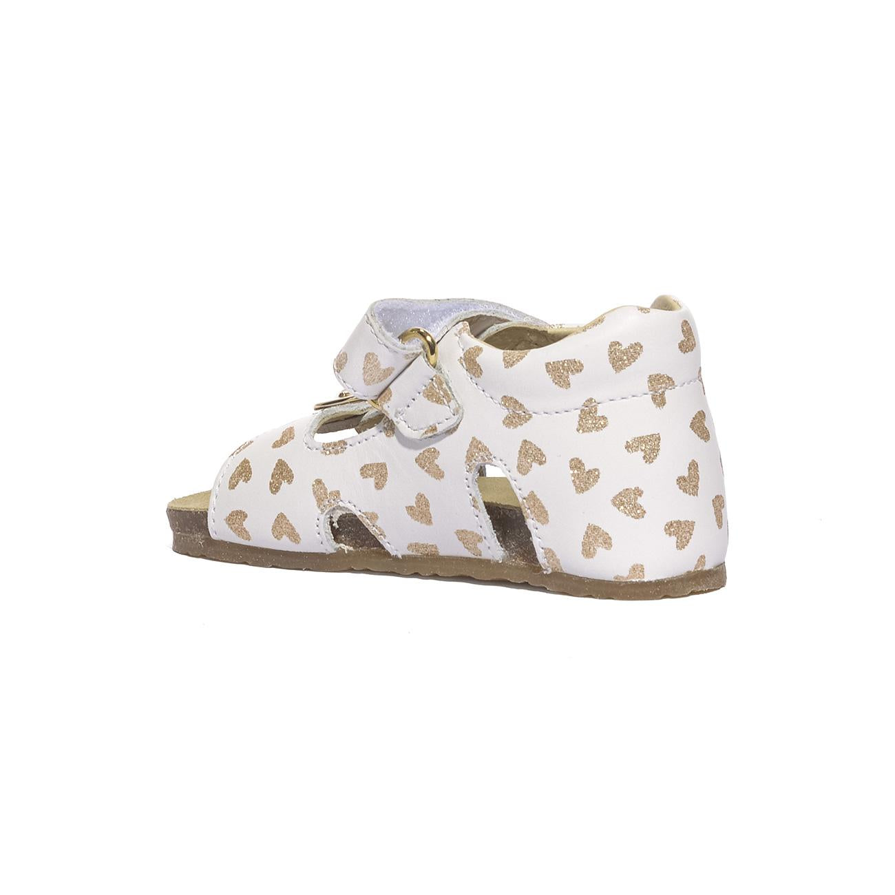 FALCOTTO 0011500737.F4.1N03 WHITE PLATINUM Sandali Bambina 