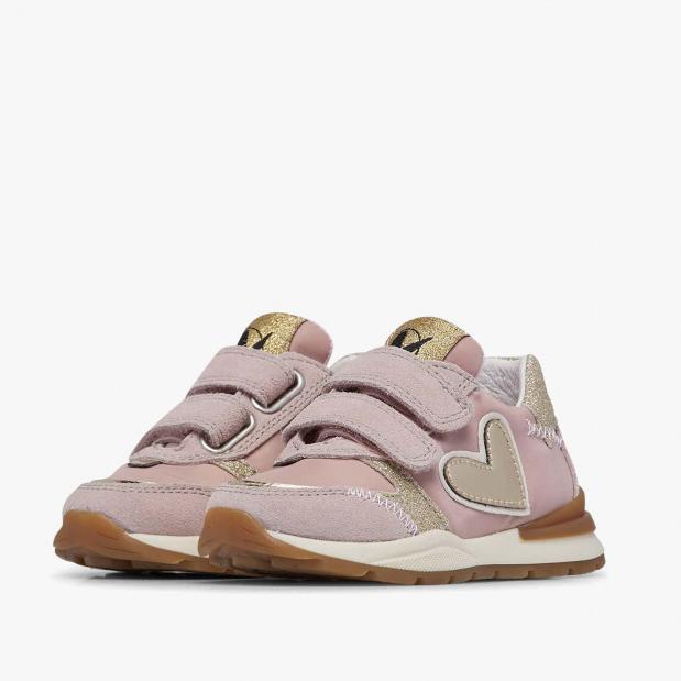 NATURINO 0012017869-20-1M97 CIPRIA-ROSE-PLATINUM Sneakers Bambina 