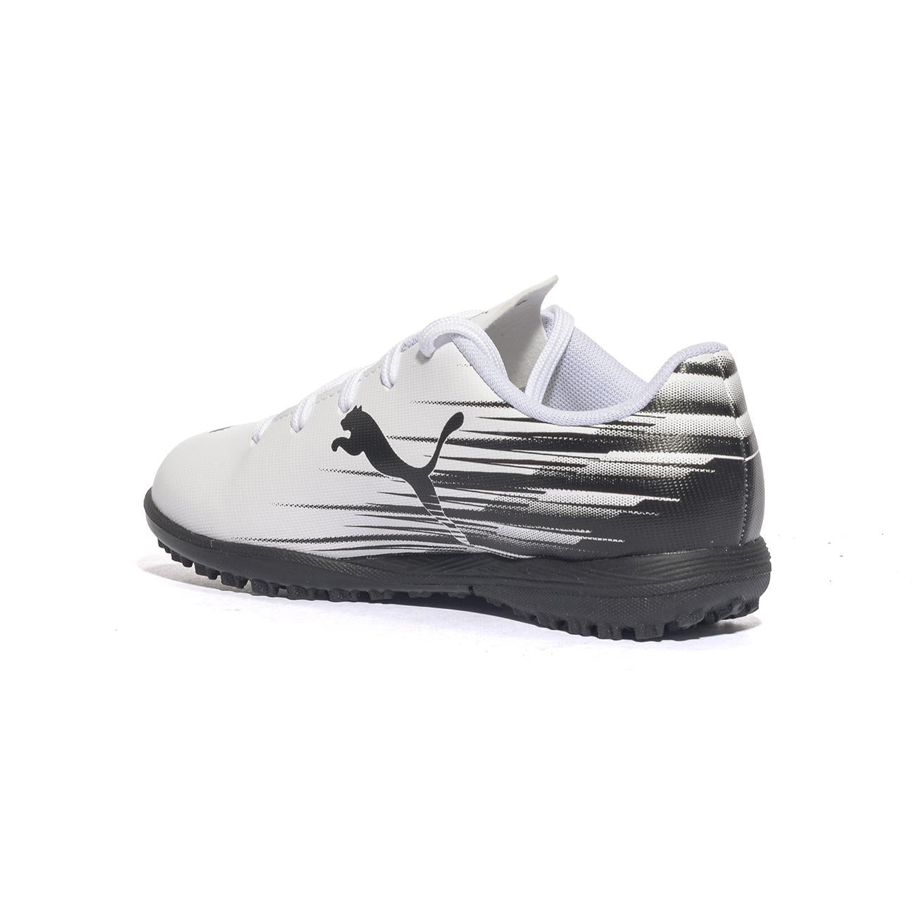 PUMA 108497-02 WHITE BLACK Calcio Bambino 