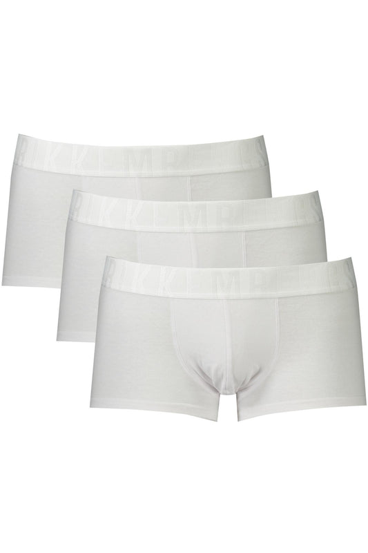 BIKKEMBERGS BKK1UTR14TR_BIWHITE Bianco Boxer Uomo 
