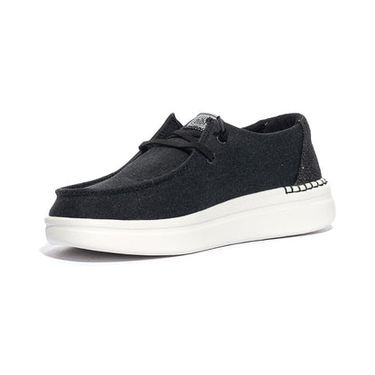 HEY DUDE HD40074-001 Rise Black Slip-on Donna 