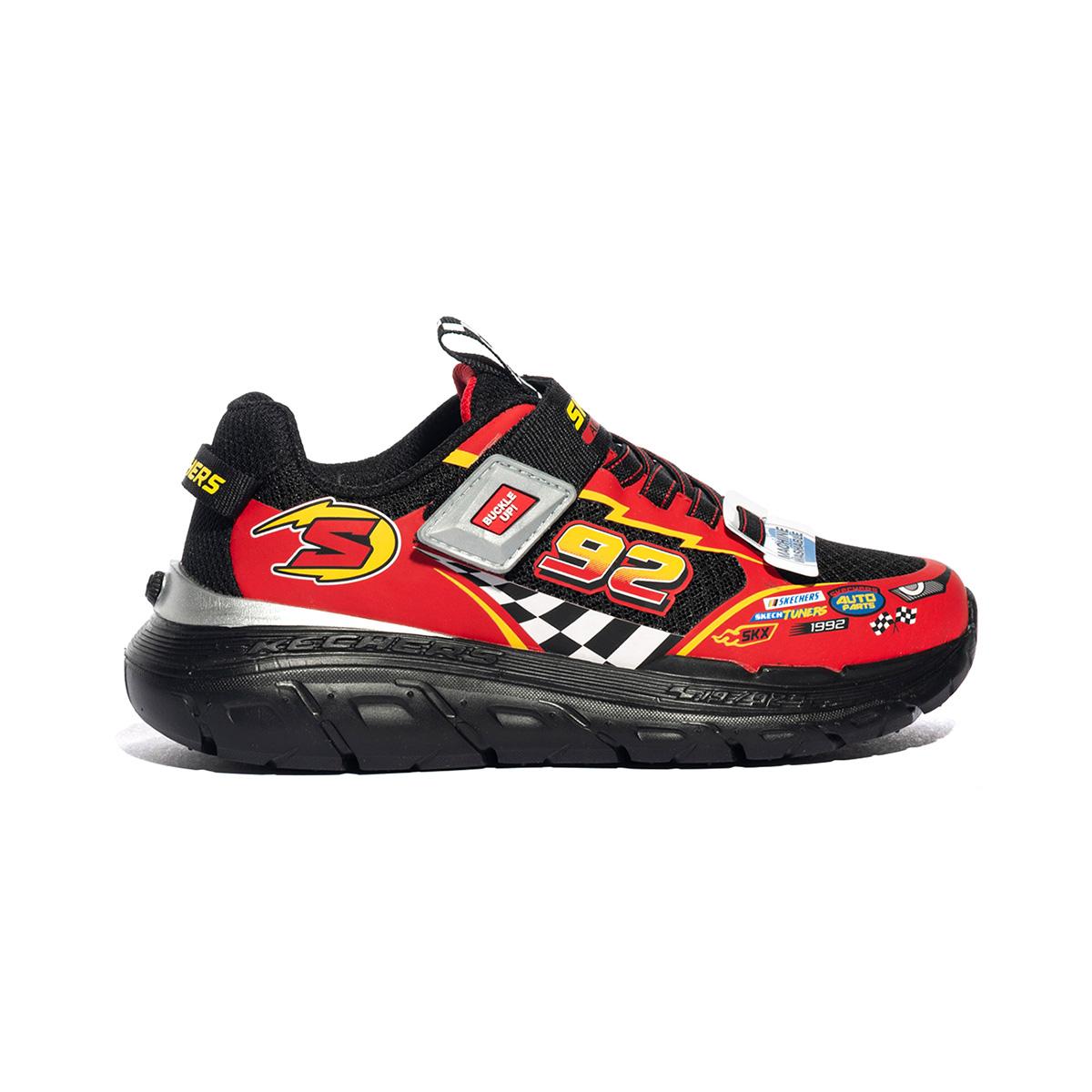 SKECHERS 402303L BKRD Sneakers Bambino 