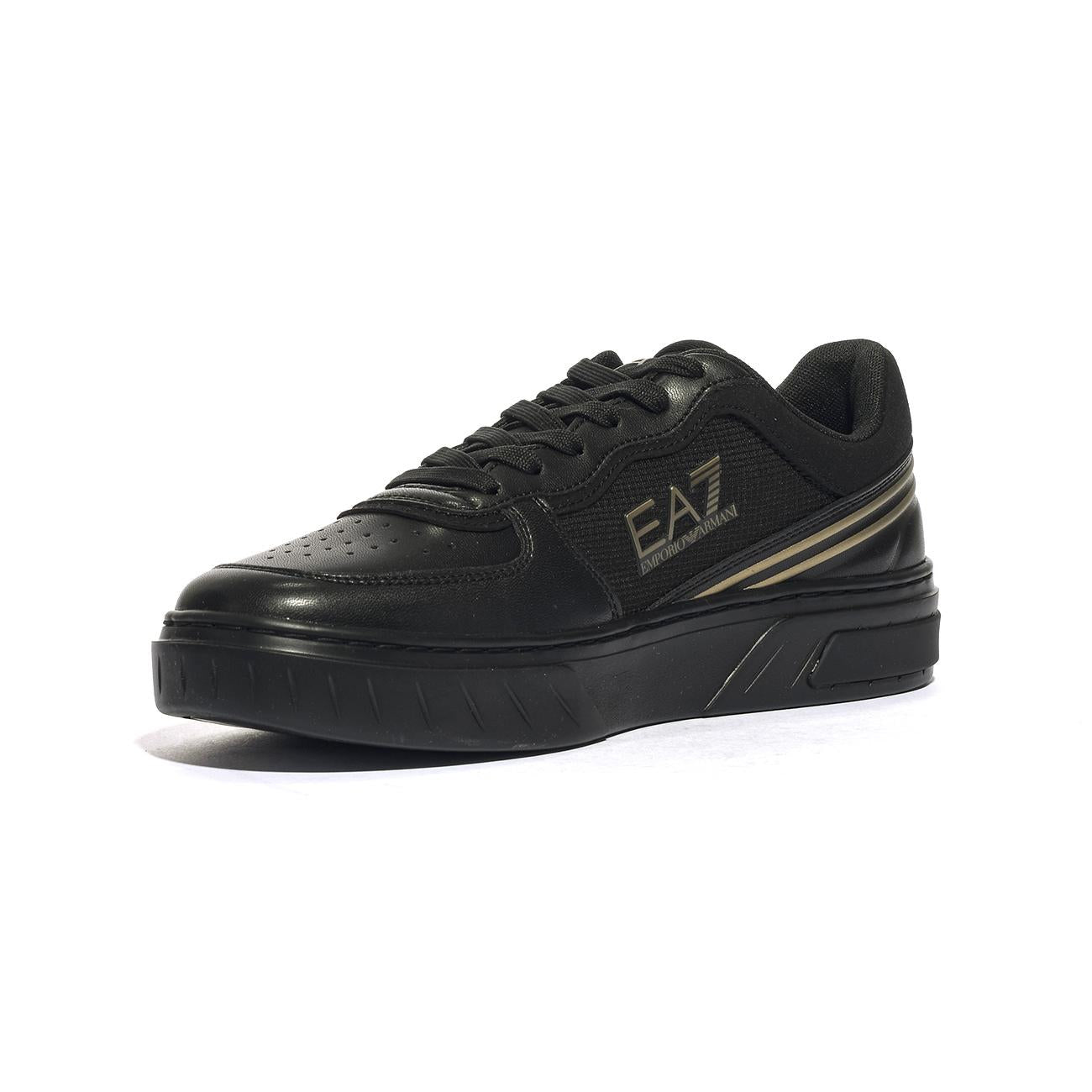 ARMANI 7X000338 TRIPLE BLACK G. Sneakers Uomo 