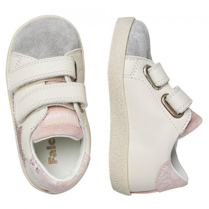 sneakers FALCOTTO ALNOITE LIGHT VL bianche rosa 0012018431-04-1M29MILK-GREY-PINK FALCOTTO